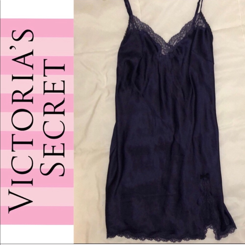 Victoria’s Secret sexy slip navy color